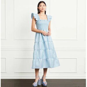 Hill House Home The Ellie Nap Dress - Snowflake Brocade